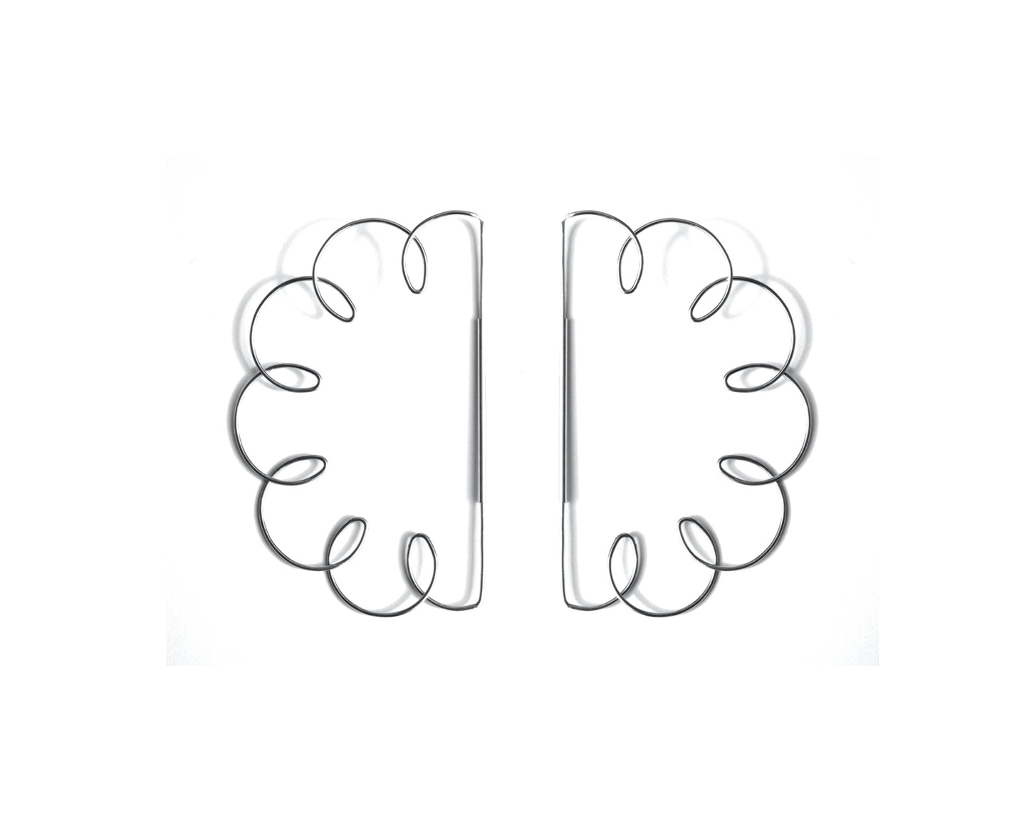 E-Silver Linings-Cloud Seven | Silver Cloud Hoops