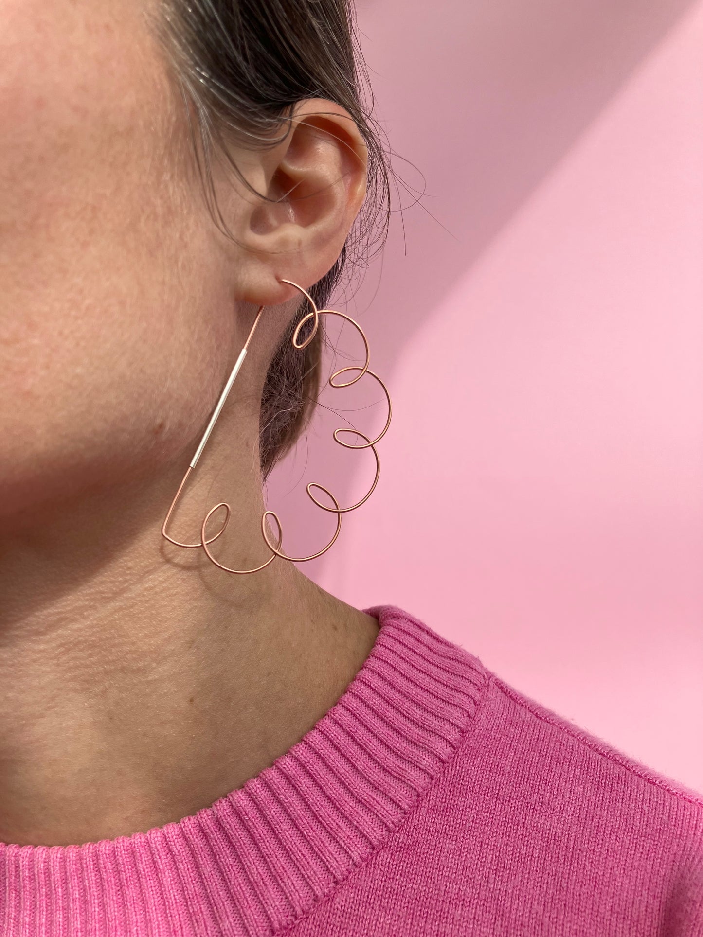 E-Silver Linings-Cloud Seven | Silver Cloud Hoops