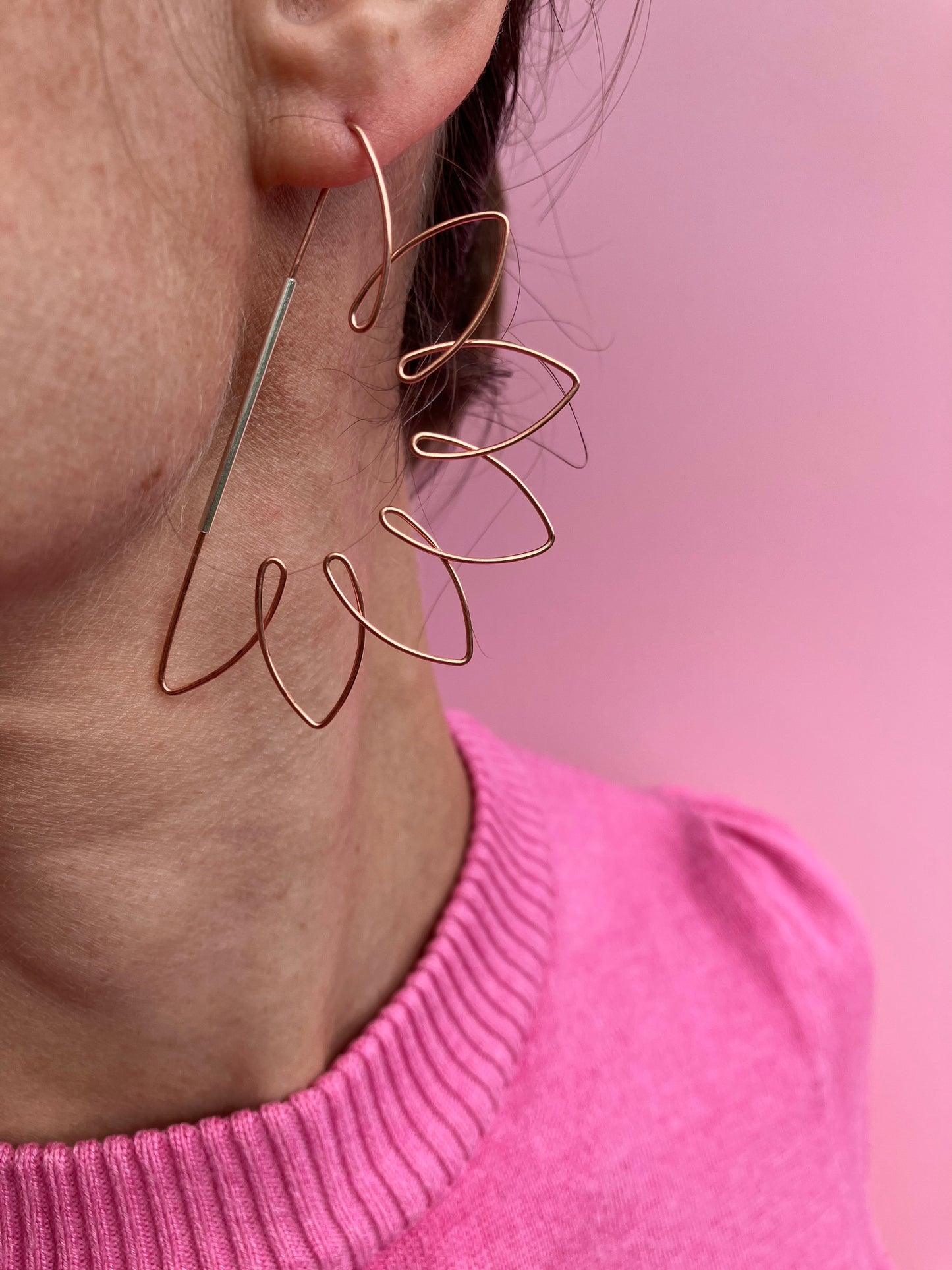 E-Silver Linings-Sunburst | Silver Sunshine Hoops